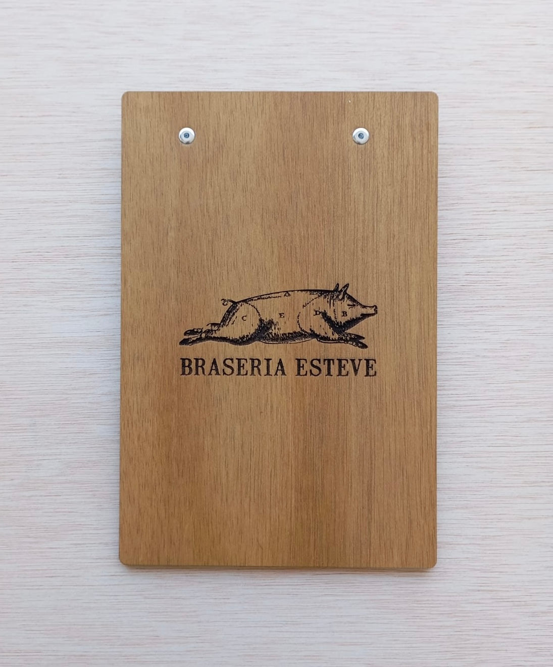 Carta / Menu - MOD.02 - Pinzas