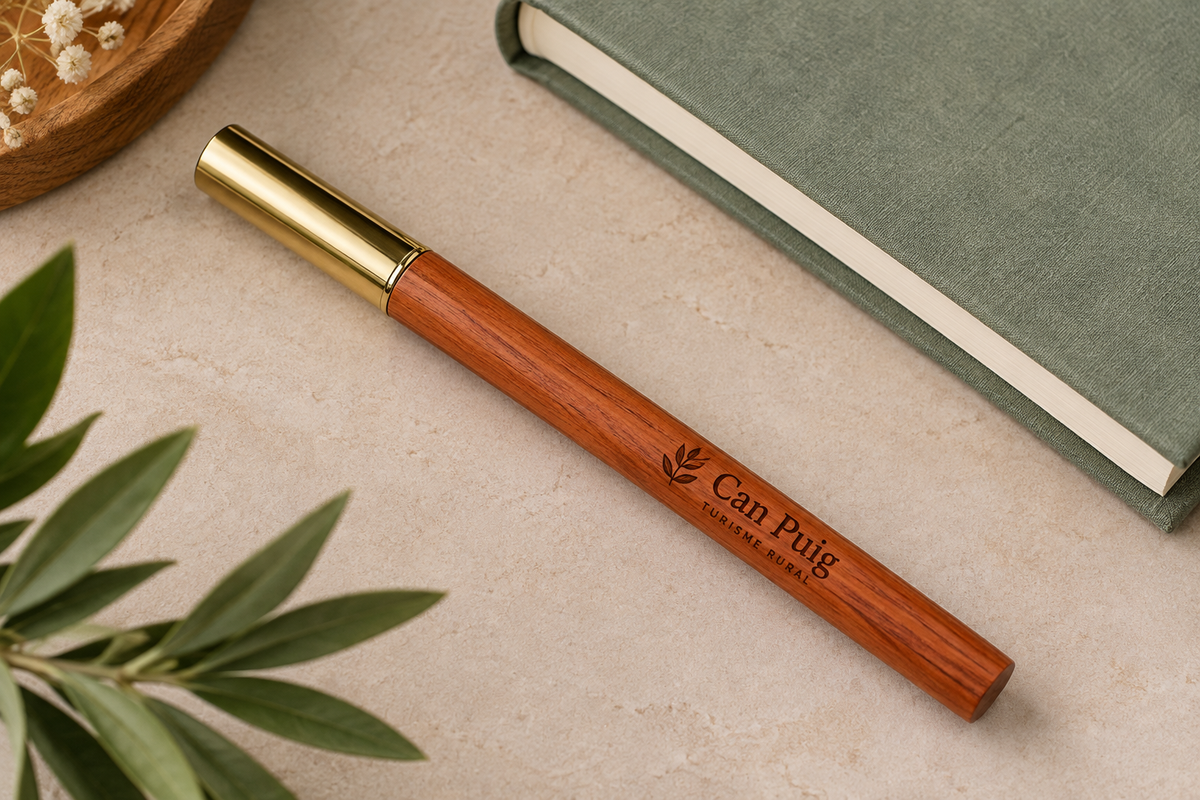 Bolígrafo de Madera Prémium Personalizado para Empresas