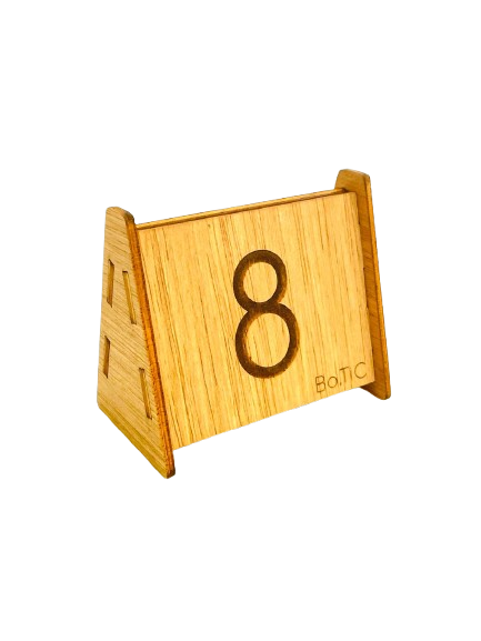Número de mesa - MOD.02