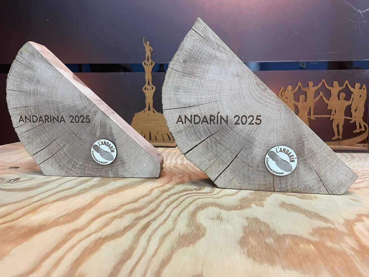 Premios personalizados en Madera