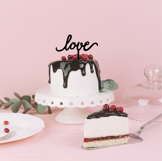 Cake Topper - Love