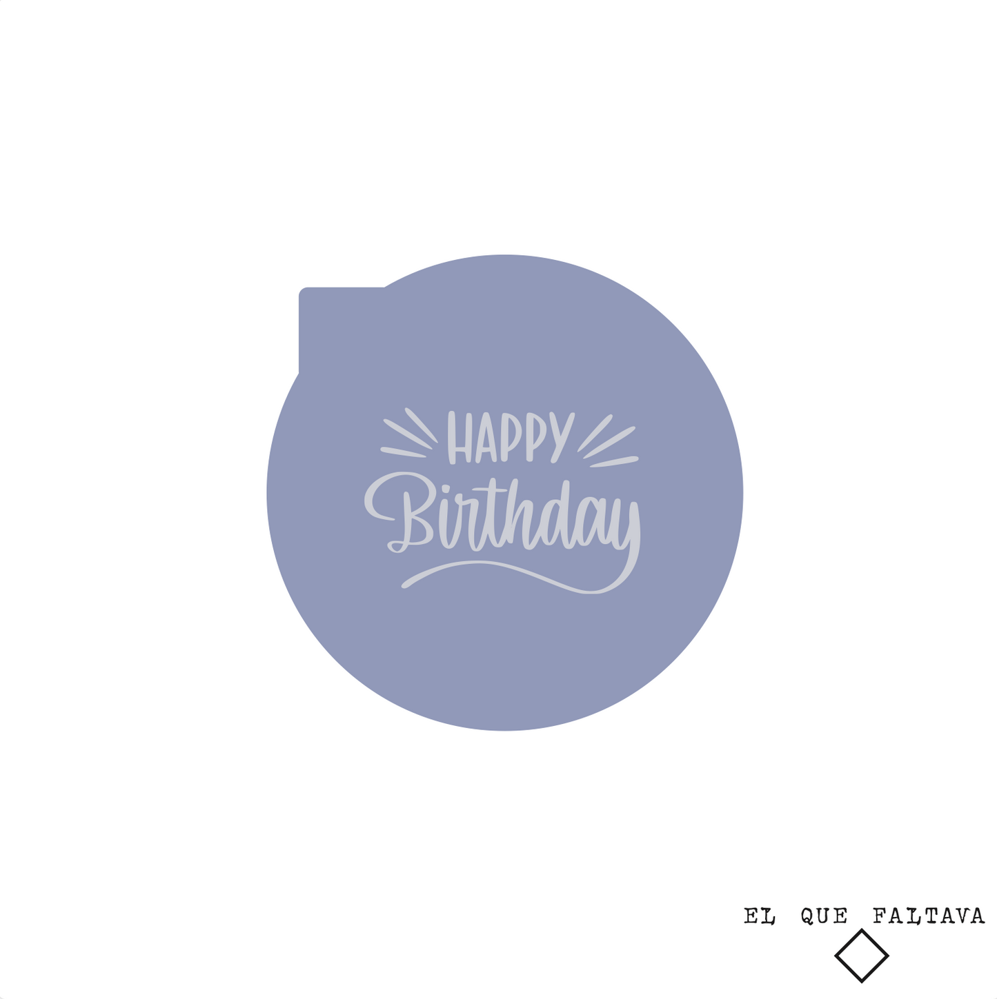 Marcador - Happy Birthday 03