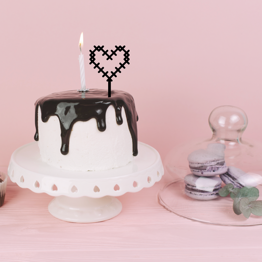 Cake Topper - Corazón 4