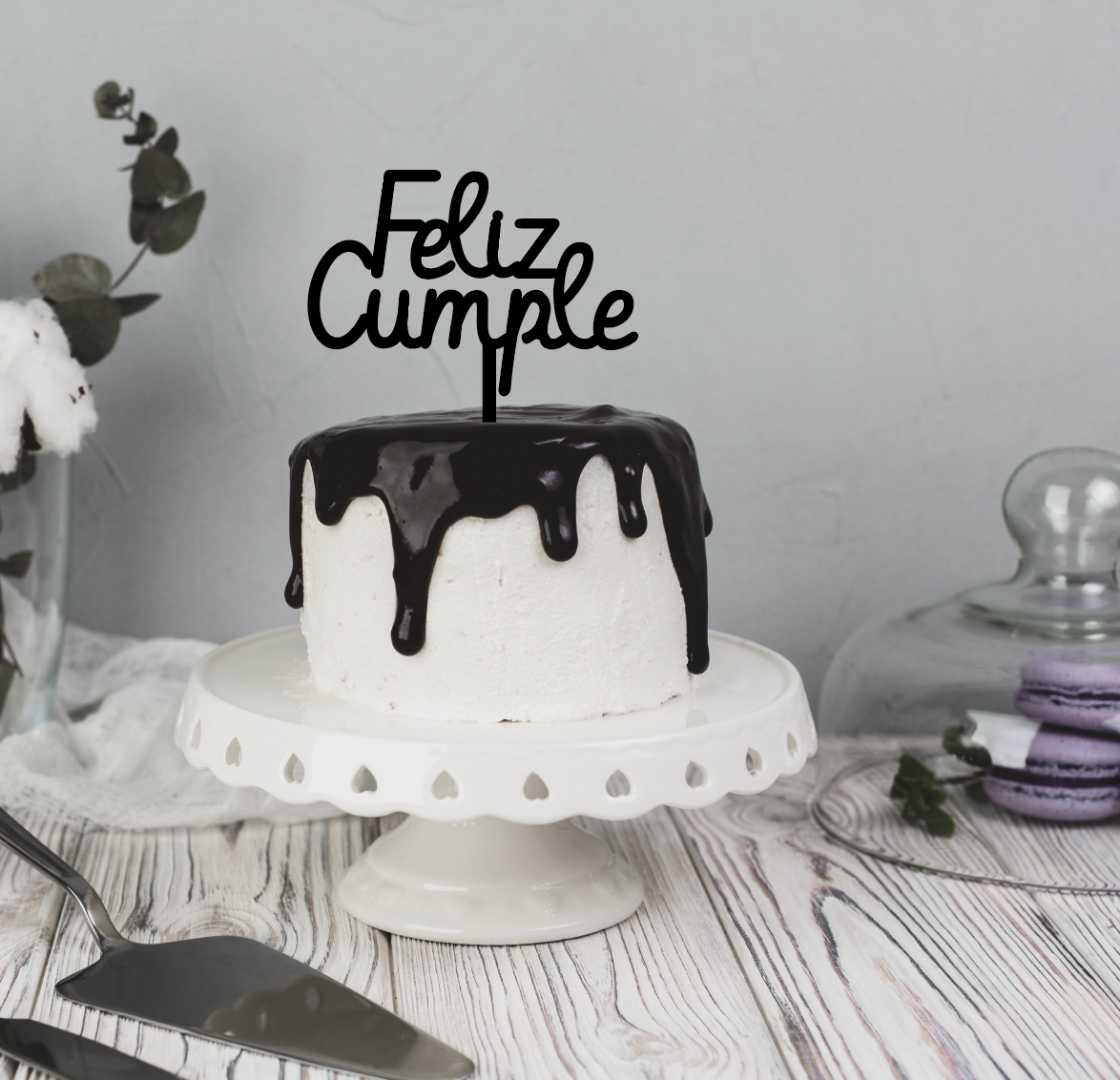 Cake Topper - Feliz Cumple 01